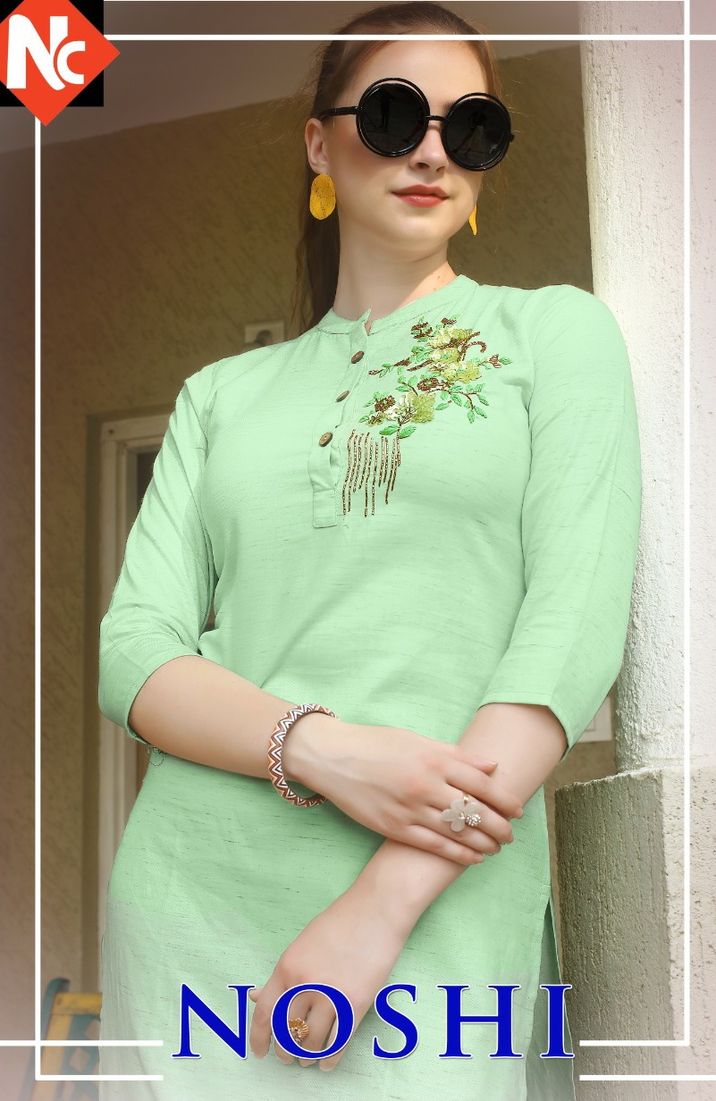 Neeti noshi simple and Beautifull look colorful Kurties