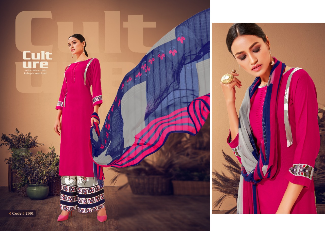 Radhika fashion ruhani stunning look beautifully designed Kurties