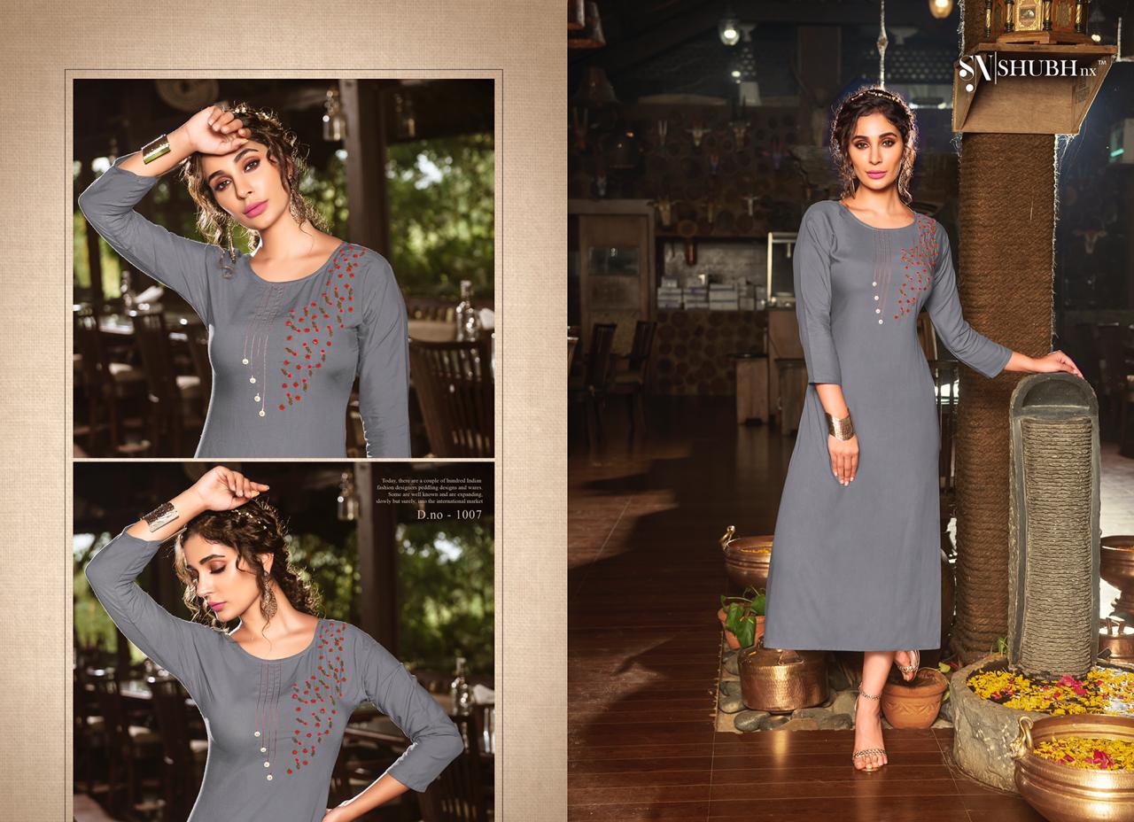 Shubh Nx poshaak classic trendy fits beautifully designed Kurties