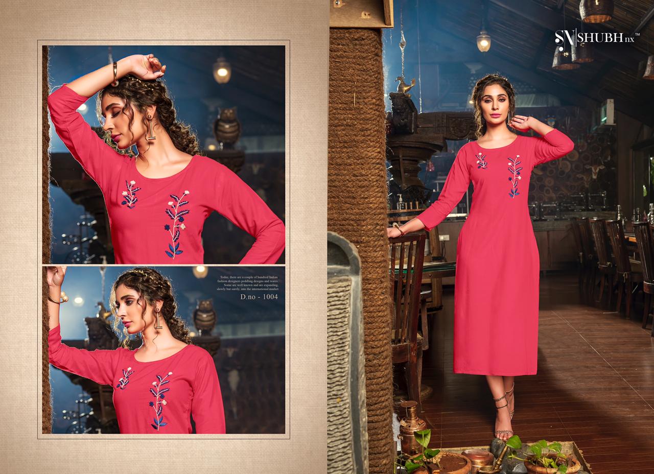 Shubh Nx poshaak classic trendy fits beautifully designed Kurties