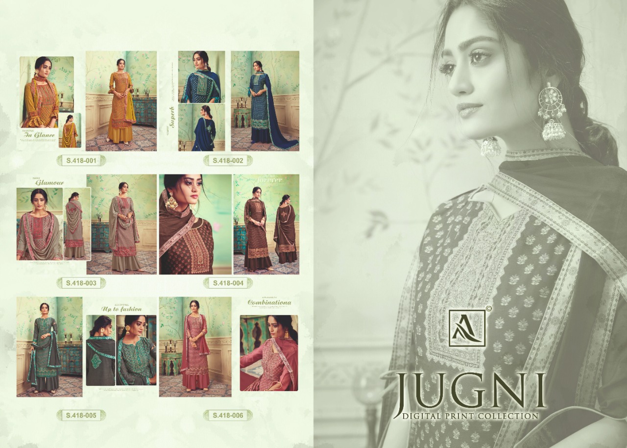 Alok jugni gorgeous stylish stunning look attractive Salwar suits