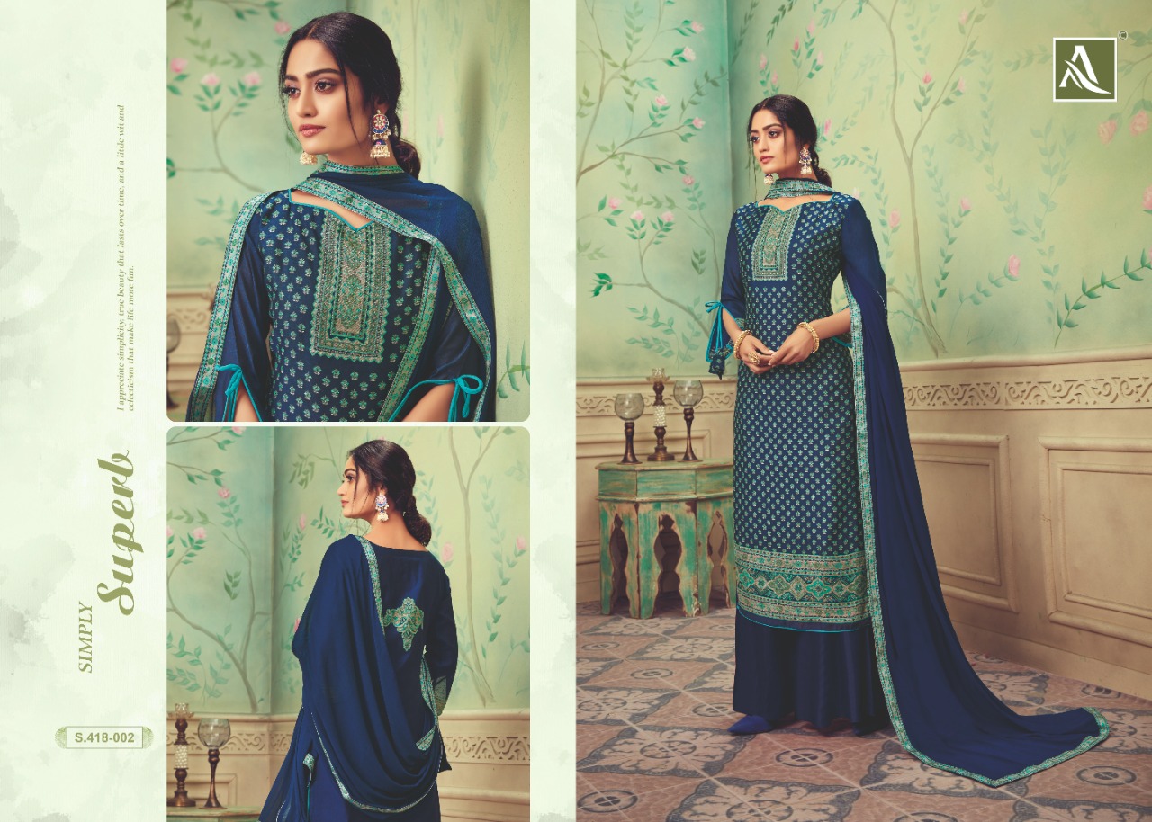 Alok jugni gorgeous stylish stunning look attractive Salwar suits