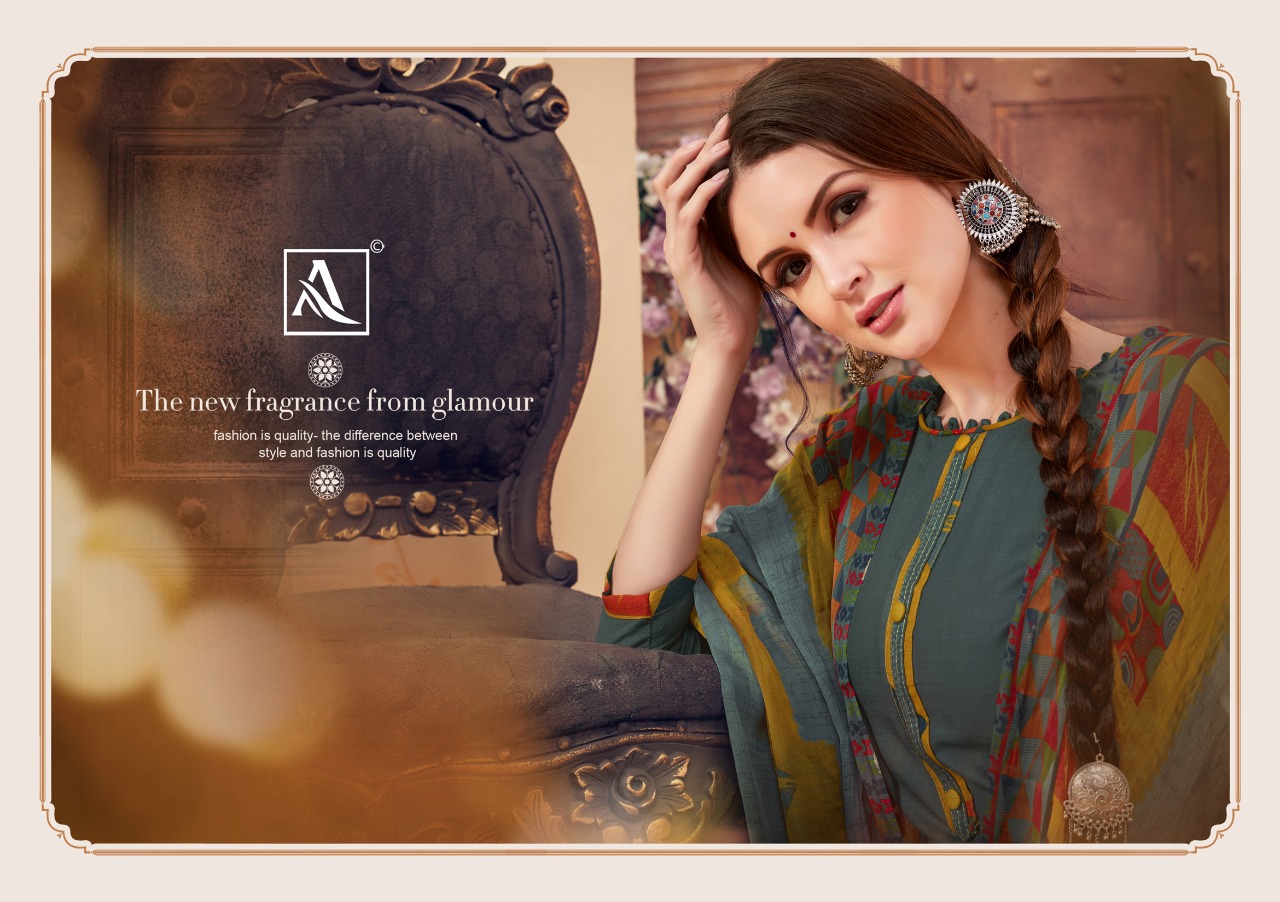 Alok Noor e Patiyala elagant look Stylish designed Salwar suits