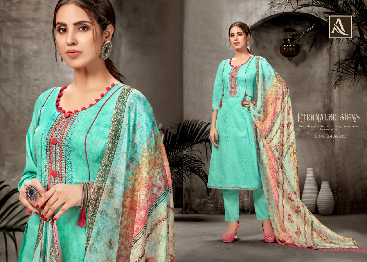 Alok Olivia elagant look Stylish designed beautifull Salwar suits