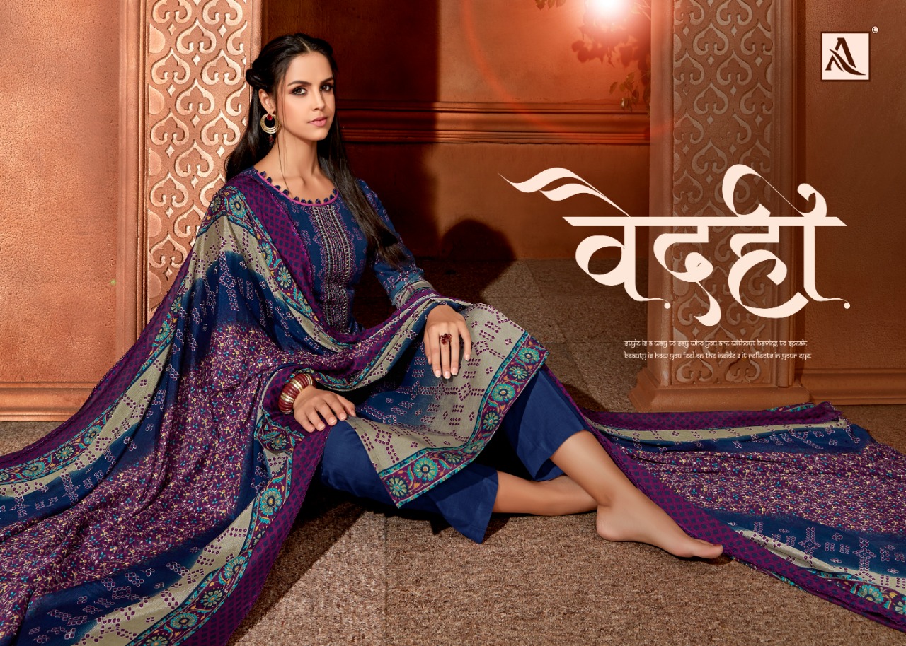 Alok suit bandhej vol 2 charming look attractive collection of Salwar suits