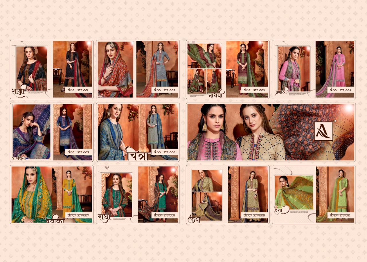 Alok suit bandhej vol 2 charming look attractive collection of Salwar suits