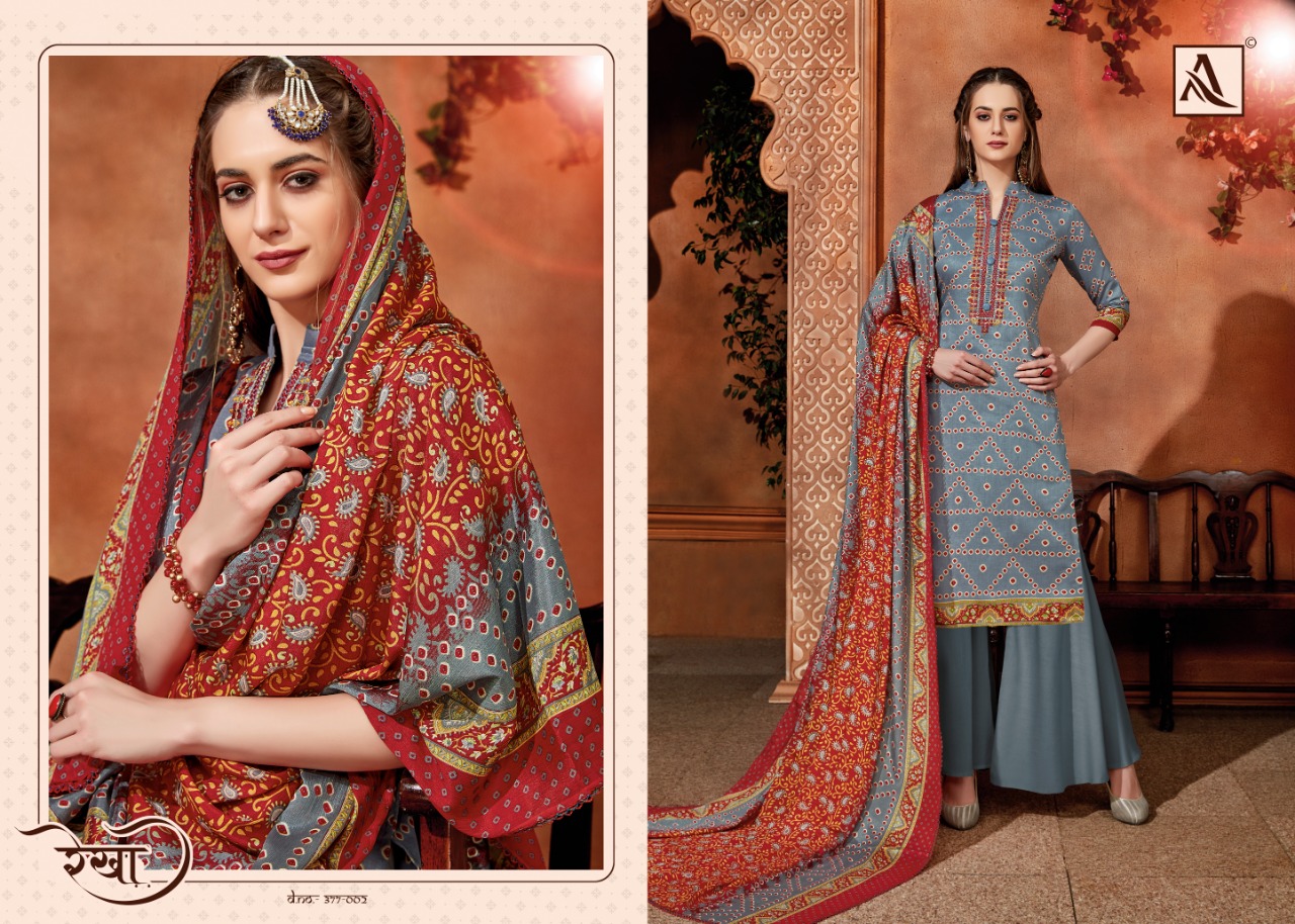 Alok suit bandhej vol 2 charming look attractive collection of Salwar suits