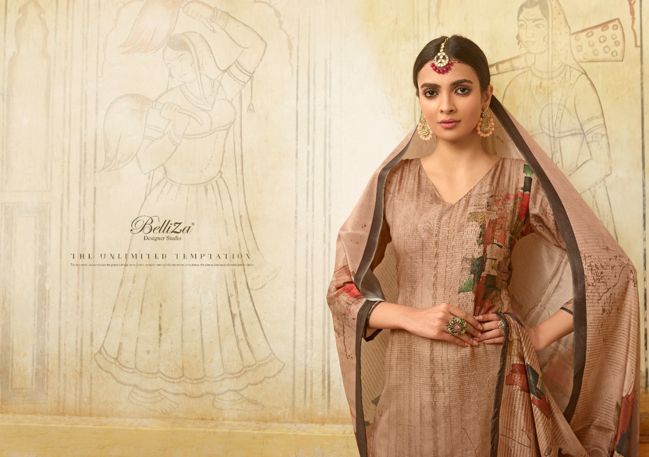 Belliza Evana attractive look classic trendy look Salwar suits