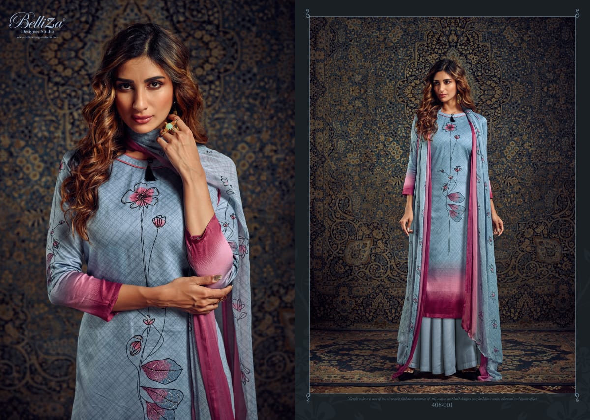 Belliza naisha elagant look Stylish designed Salwar suits