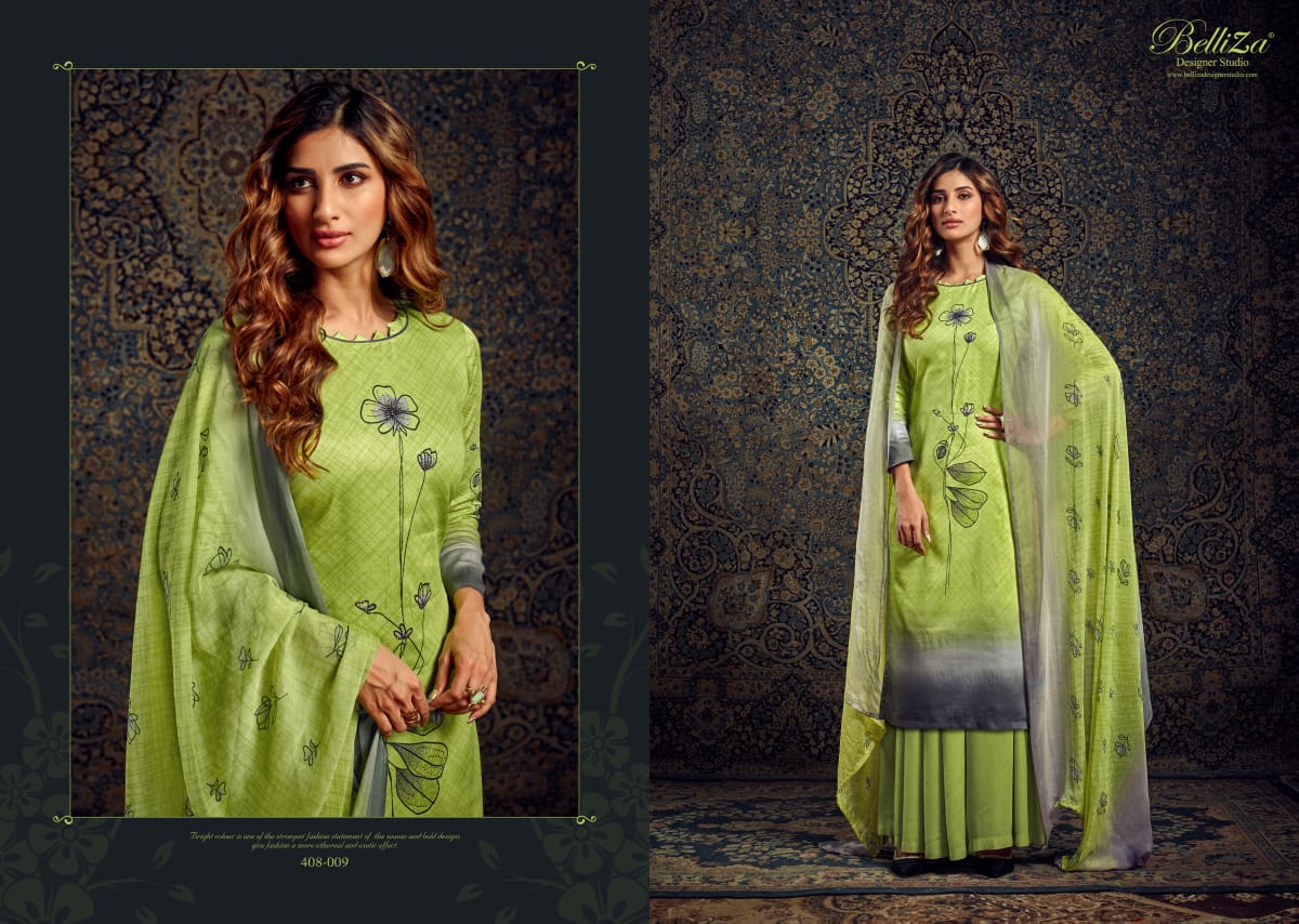 Belliza naisha elagant look Stylish designed Salwar suits