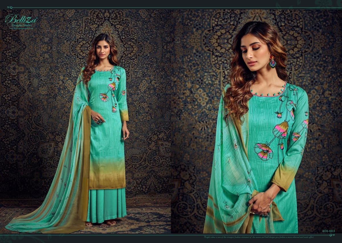 Belliza naisha elagant look Stylish designed Salwar suits