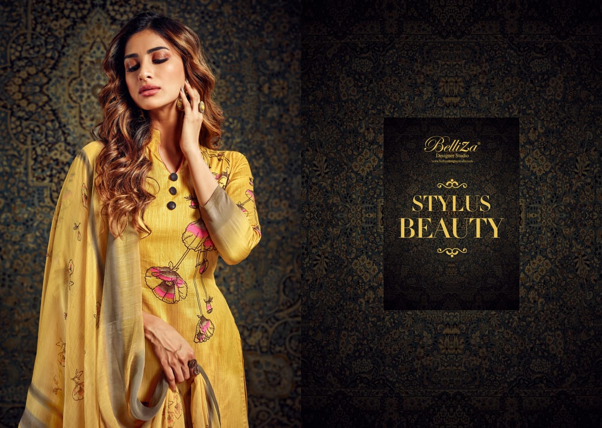 Belliza naisha elagant look Stylish designed Salwar suits