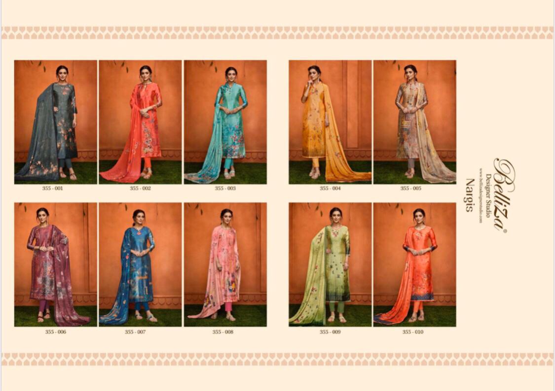 Belliza Nargis innovative style beautifully designed Salwar suits