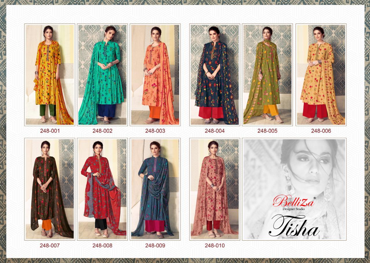 Belliza Tisha Vol 2 stunning look attractive designed Salwar suits