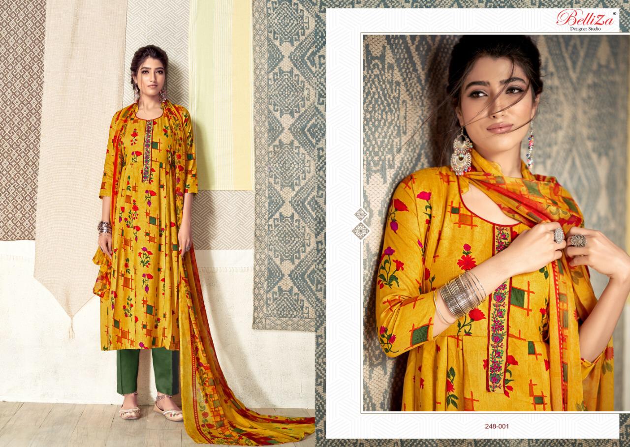 Belliza Tisha Vol 2 stunning look attractive designed Salwar suits