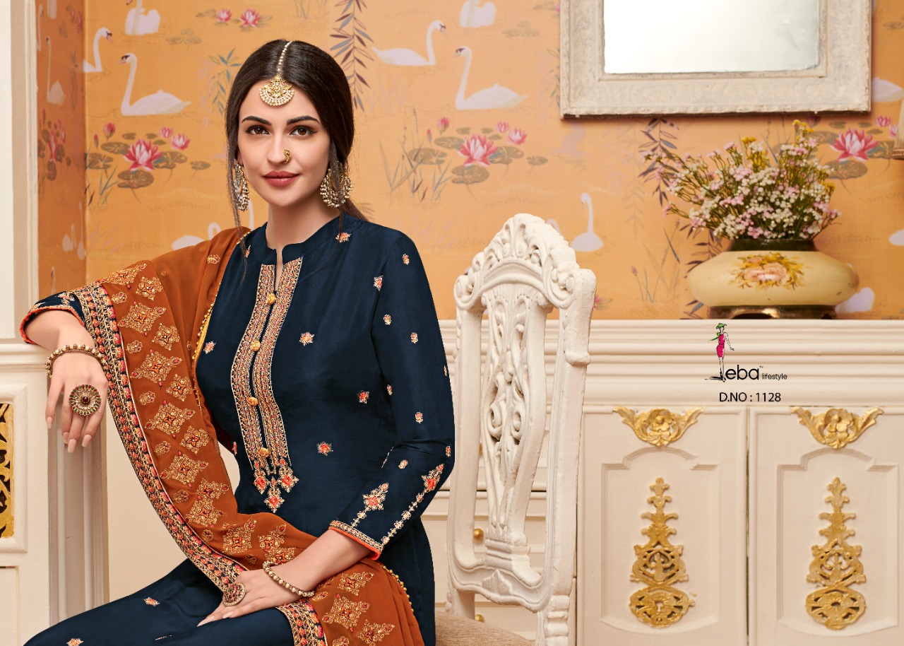 Eba life style hurma vol 24 astonishing style attractive look Beautifully Designed Salwar suits