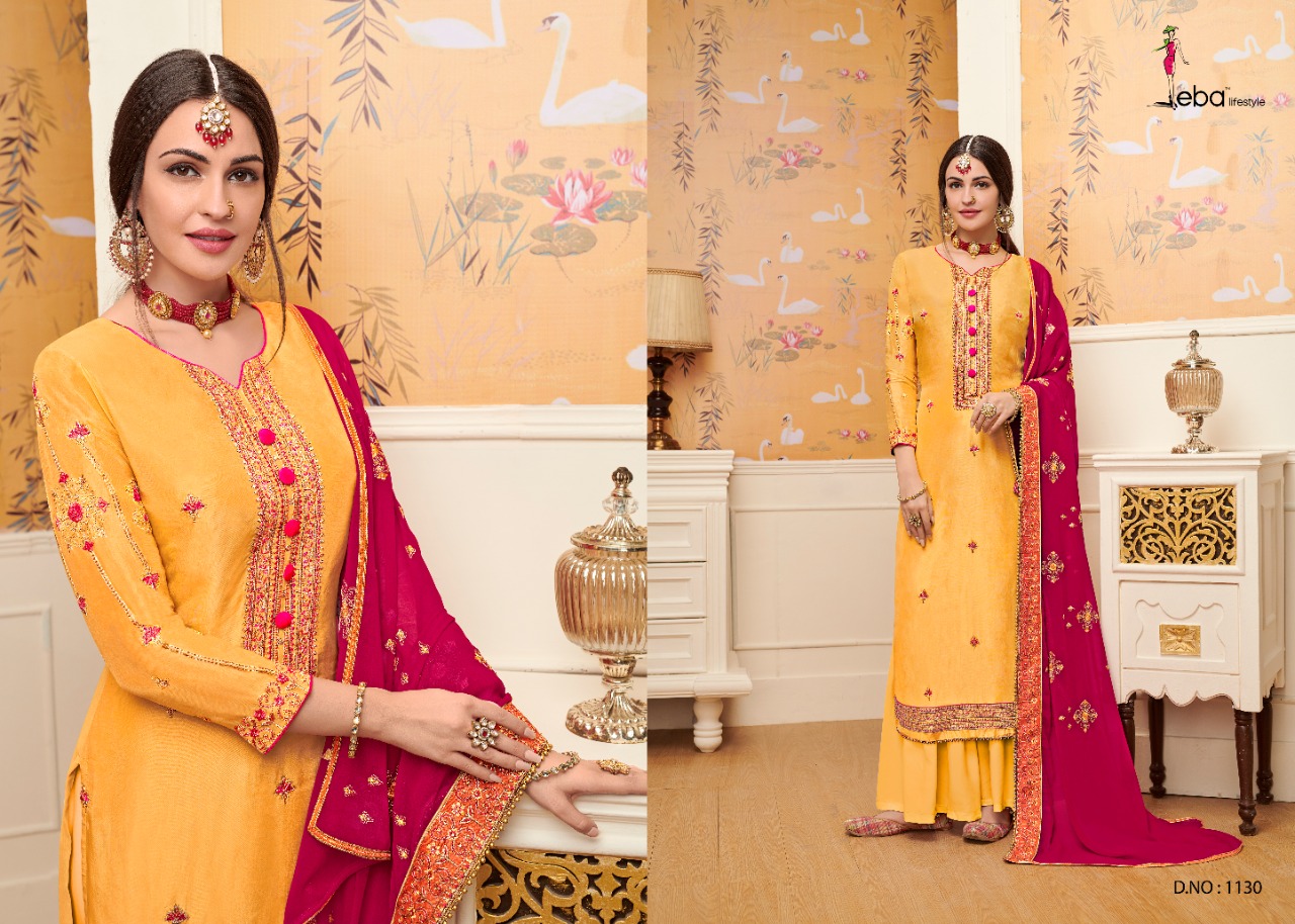 Eba life style hurma vol 24 astonishing style attractive look Beautifully Designed Salwar suits