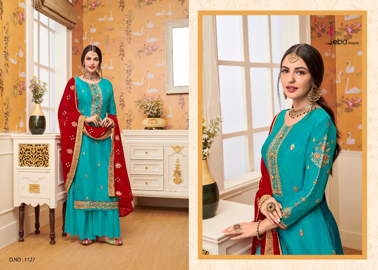 Eba life style hurma vol 24 astonishing style attractive look Beautifully Designed Salwar suits