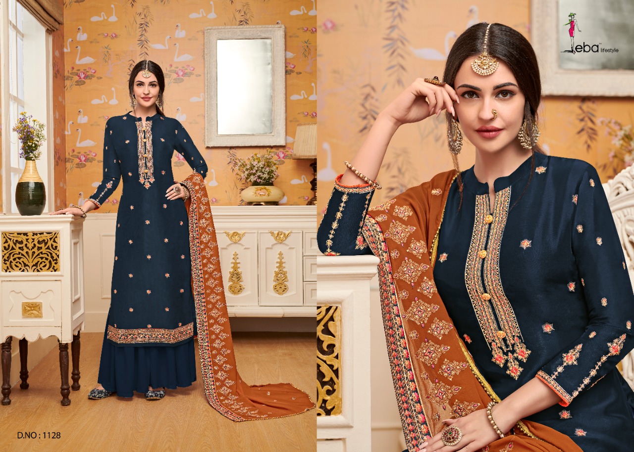 Eba life style hurma vol 24 astonishing style attractive look Beautifully Designed Salwar suits