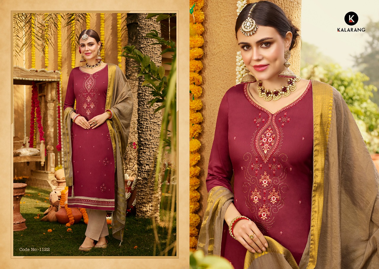 Kalarang amrut vol 3 Gorgeous stunning look beautifully designed Salwar suits