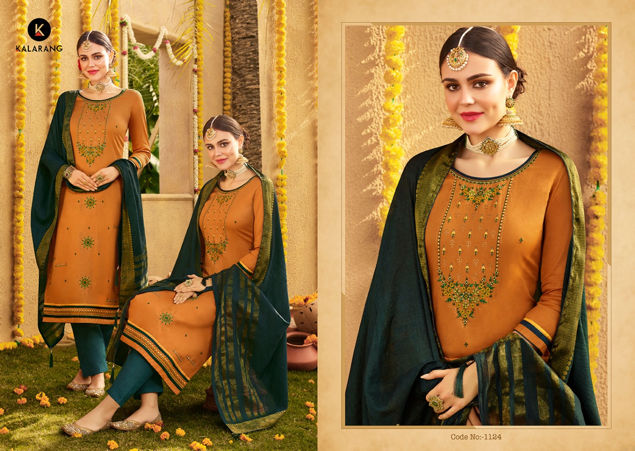 Kalarang amrut vol 3 Gorgeous stunning look beautifully designed Salwar suits