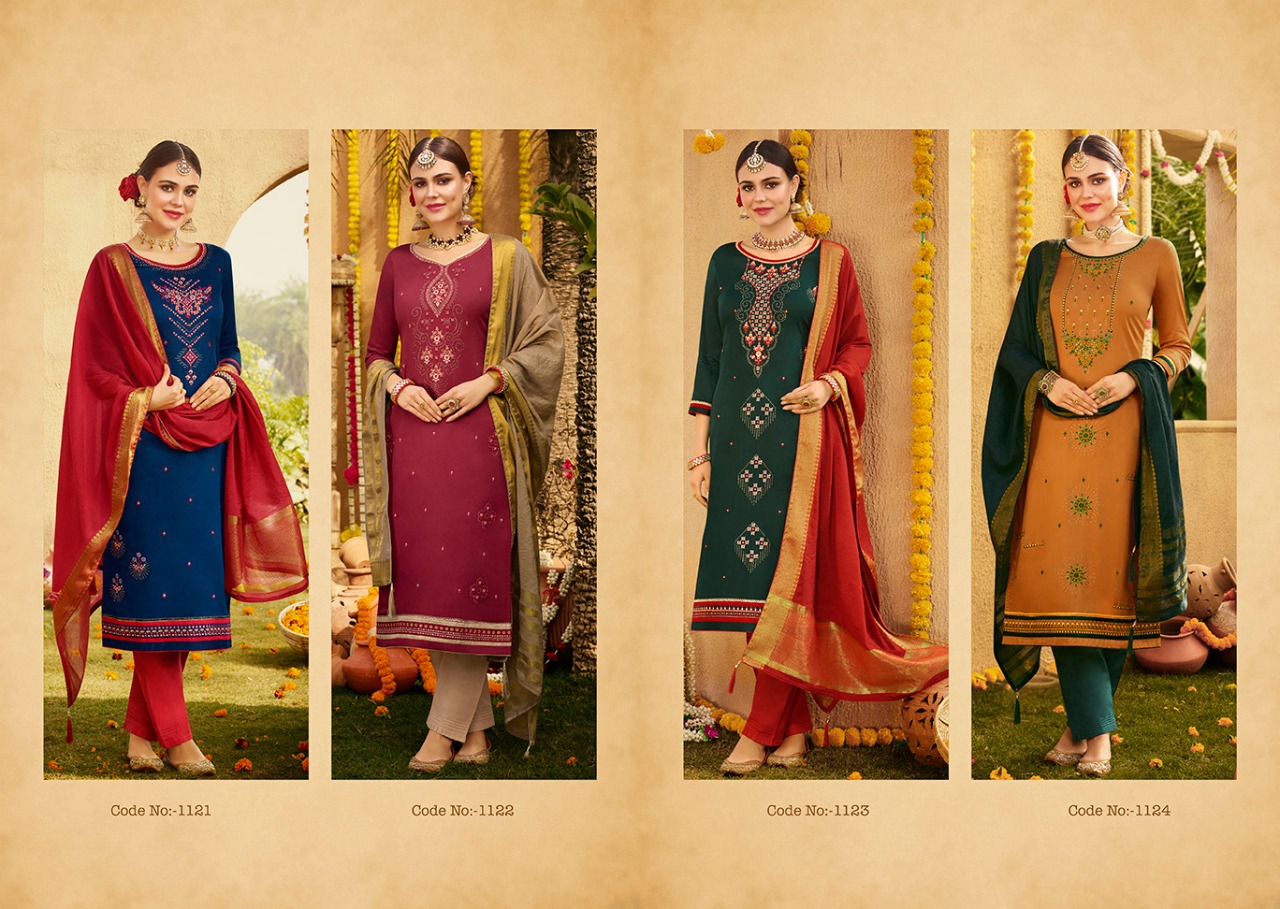 Kalarang amrut vol 3 Gorgeous stunning look beautifully designed Salwar suits