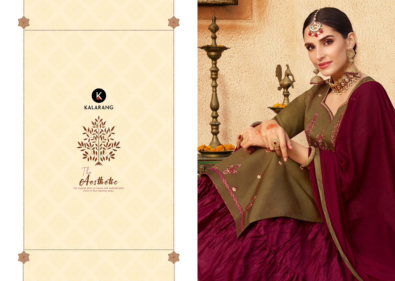 Kalarang blossom vol 10 gorgeous stylish look beautifully designed Salwar suits