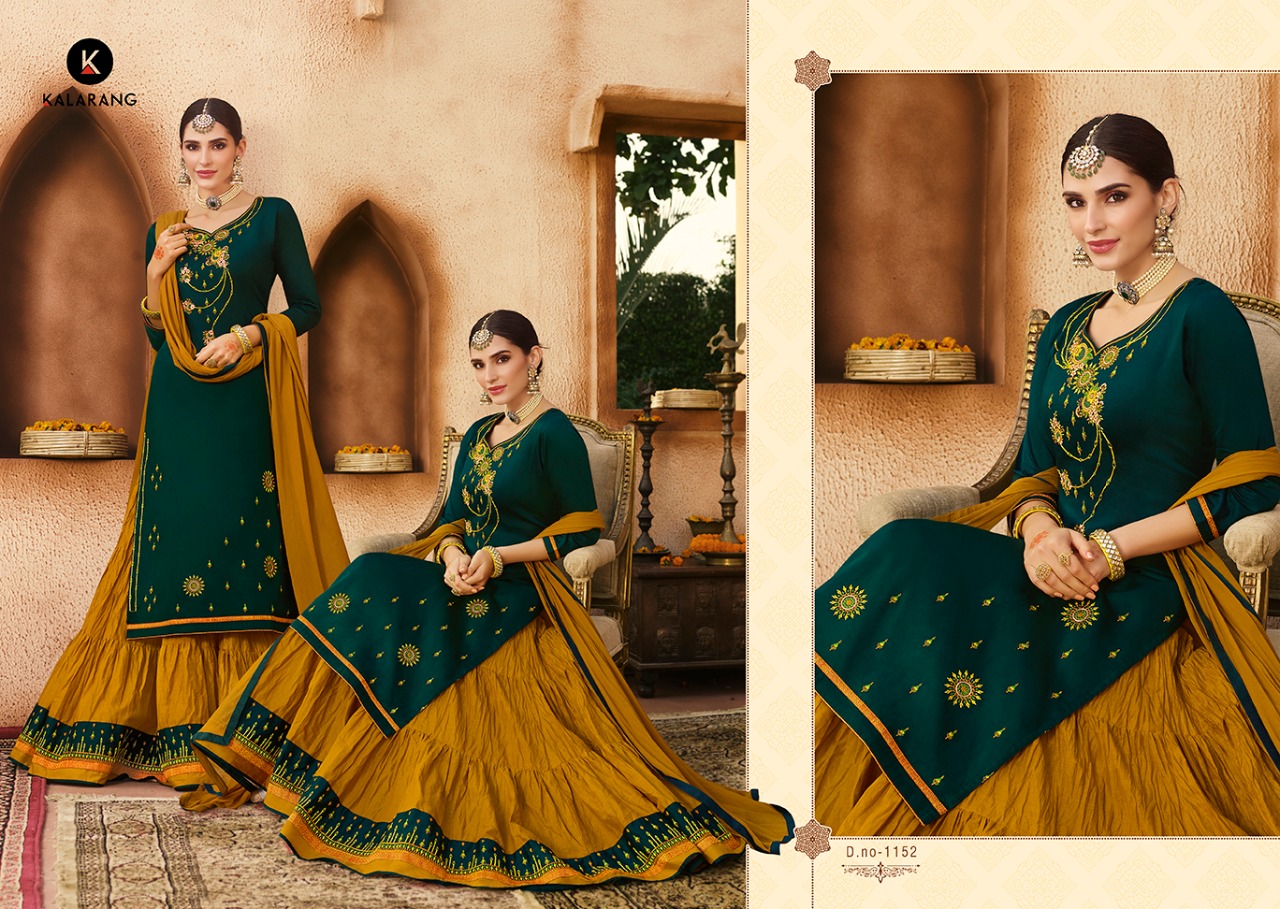 Kalarang blossom vol 10 gorgeous stylish look beautifully designed Salwar suits