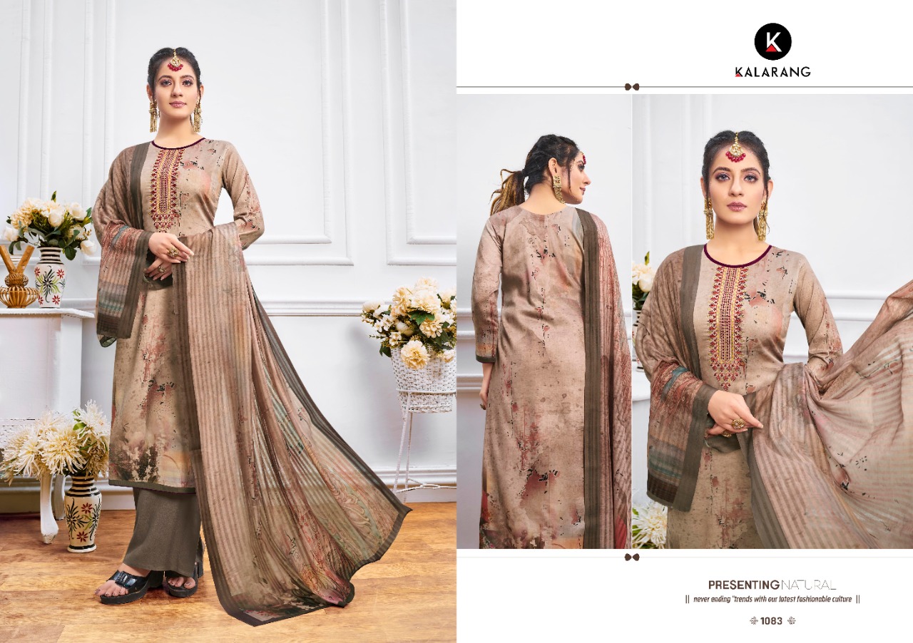 Kalarang Lupin Astonishing Style beautifully Designed Salwar suits