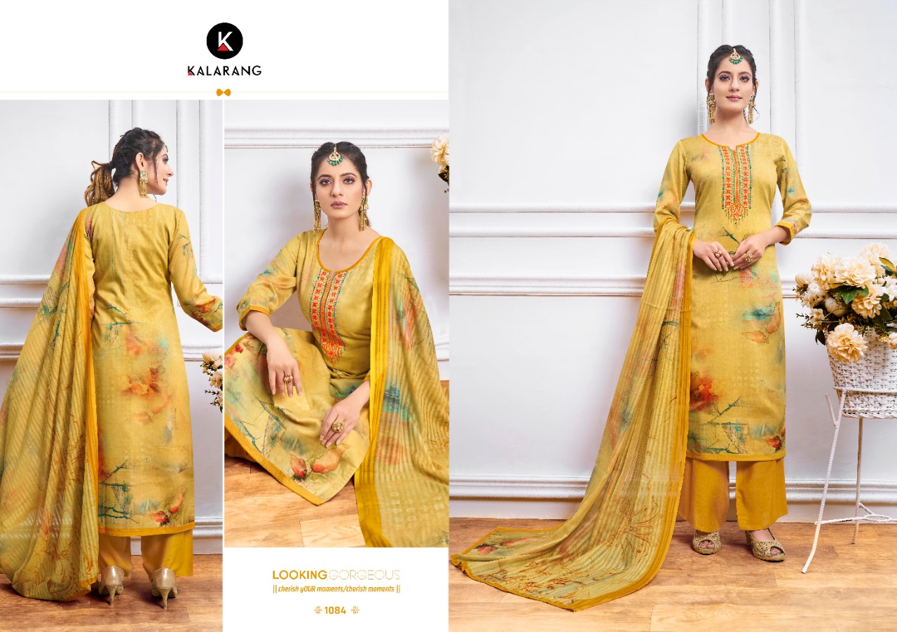 Kalarang Lupin Astonishing Style beautifully Designed Salwar suits