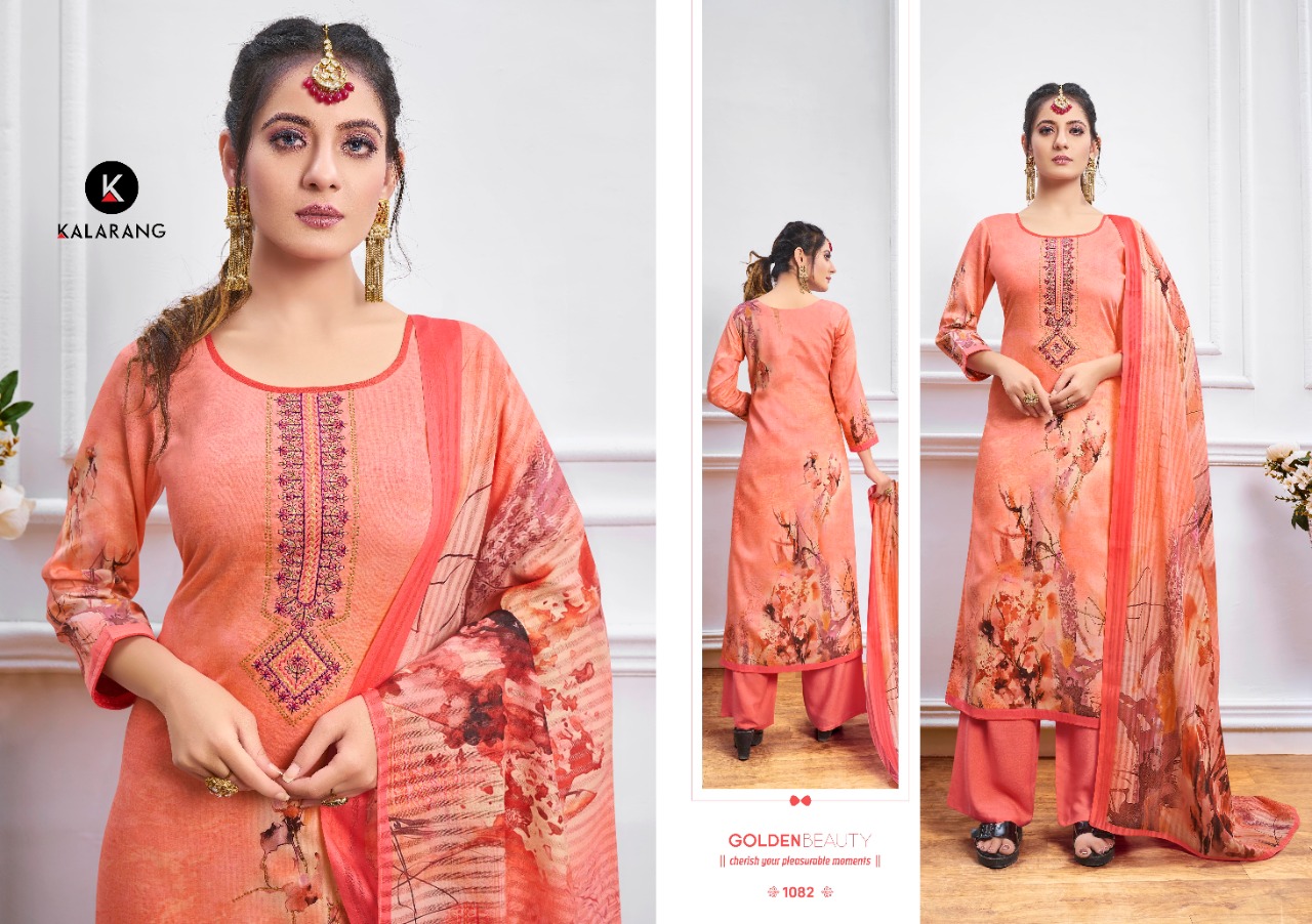 Kalarang Lupin Astonishing Style beautifully Designed Salwar suits