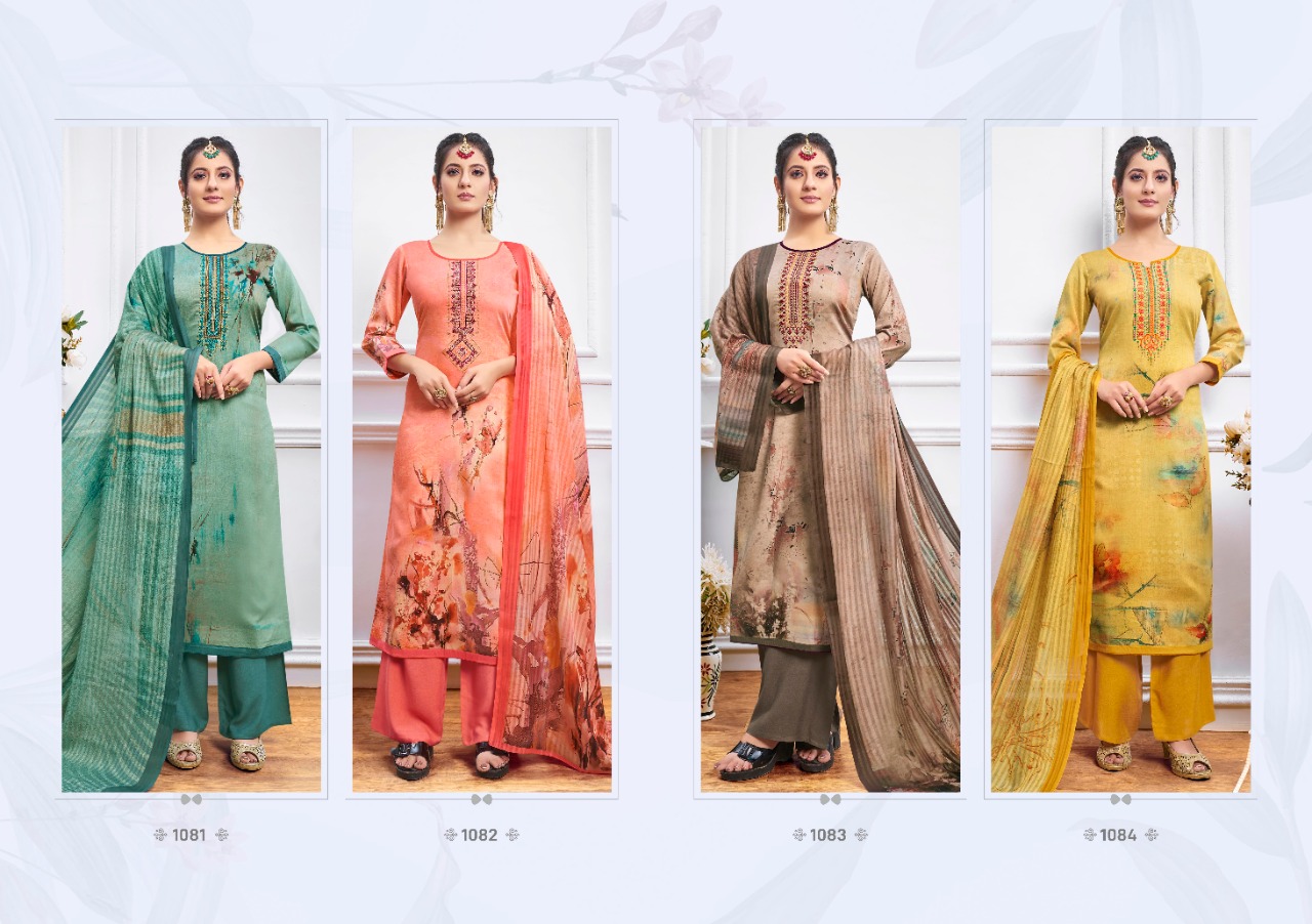 Kalarang Lupin Astonishing Style beautifully Designed Salwar suits