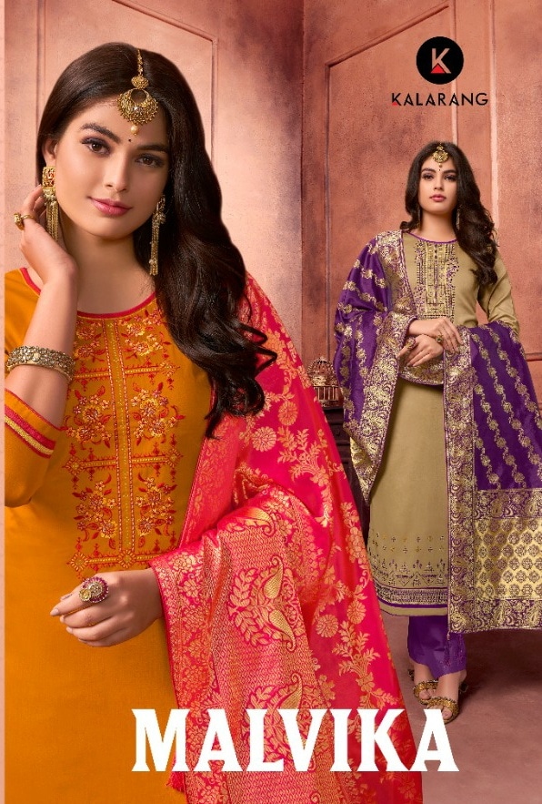 Kalarang malvika simplicity in new and stylish Beautifully Designed Salwar suits