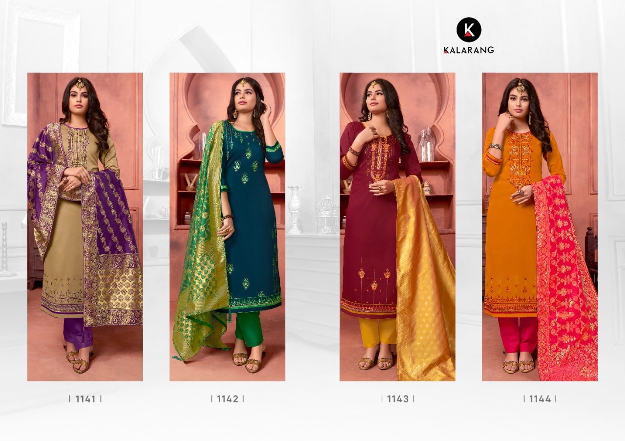 Kalarang malvika simplicity in new and stylish Beautifully Designed Salwar suits