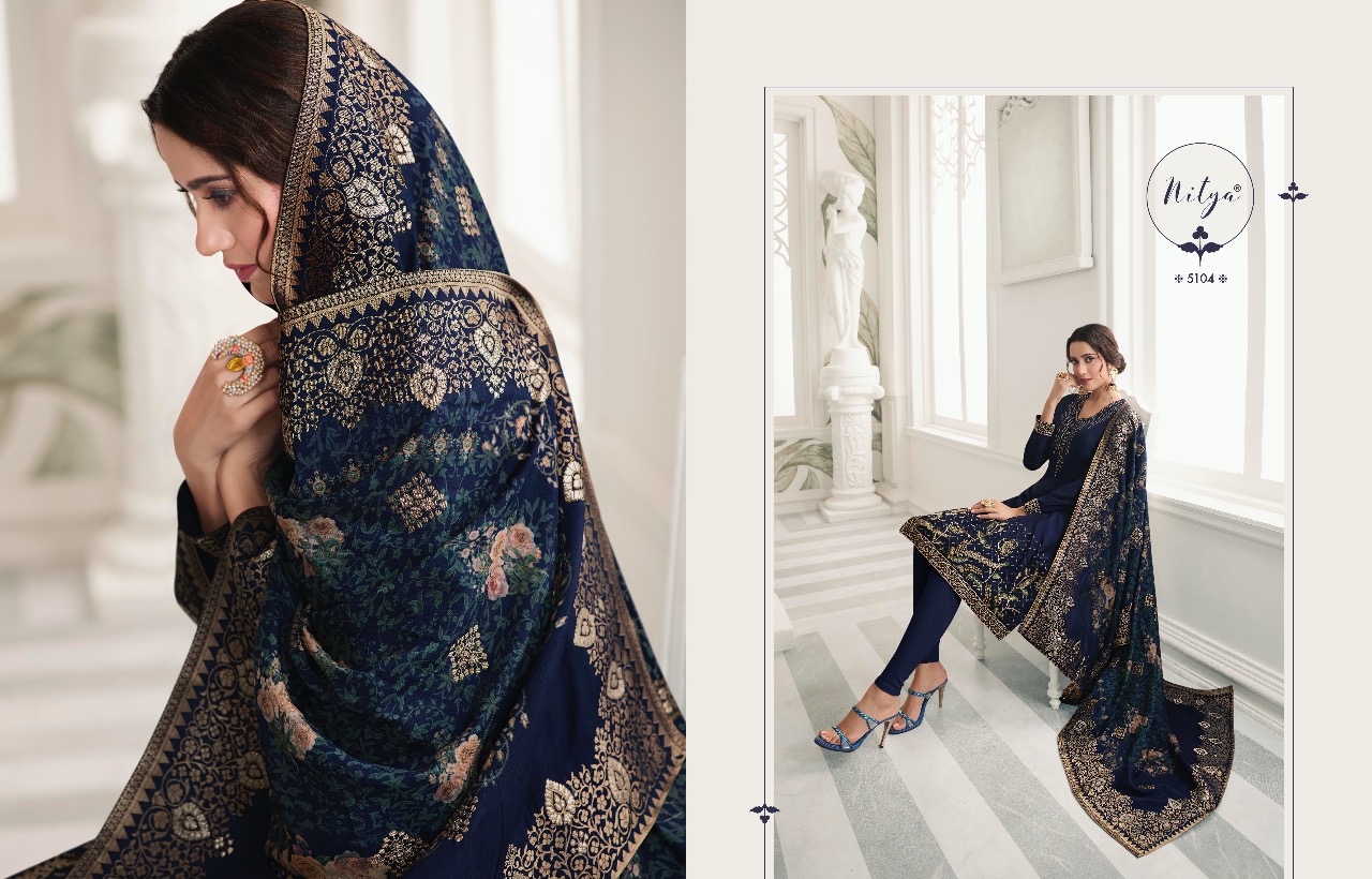 LT Nitya nazakat Vol 151 gorgeous stunning look beautifully designed Salwar suits