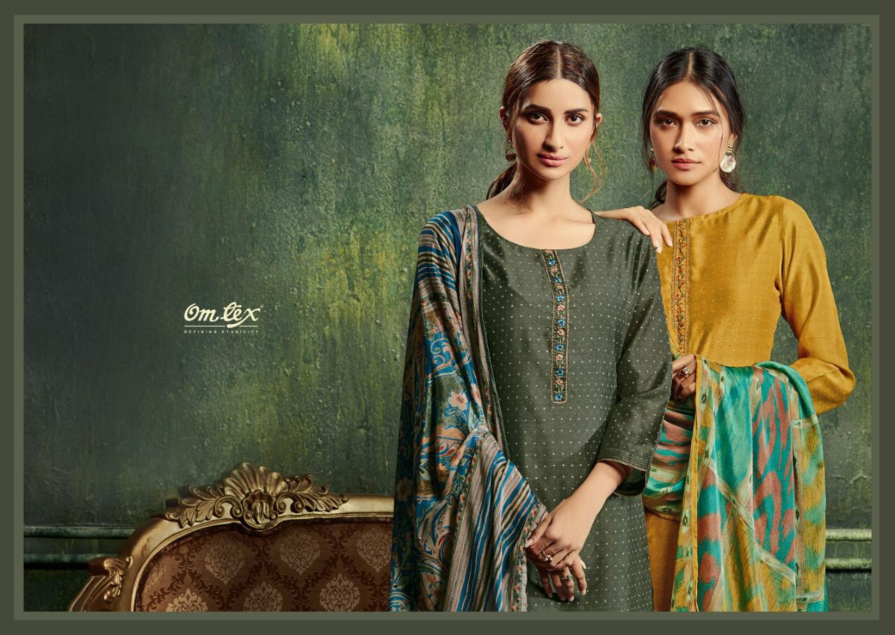 Om Tex sheren innovative style beautifully designed Salwar suits