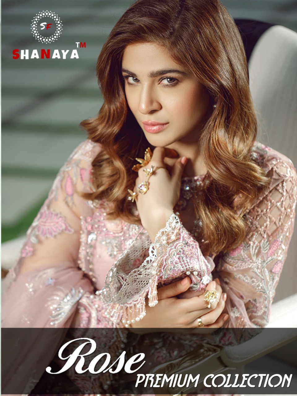 Shanaya rose premium elagant look Stylish designed Pakistani concept Beautifull Salwar suits