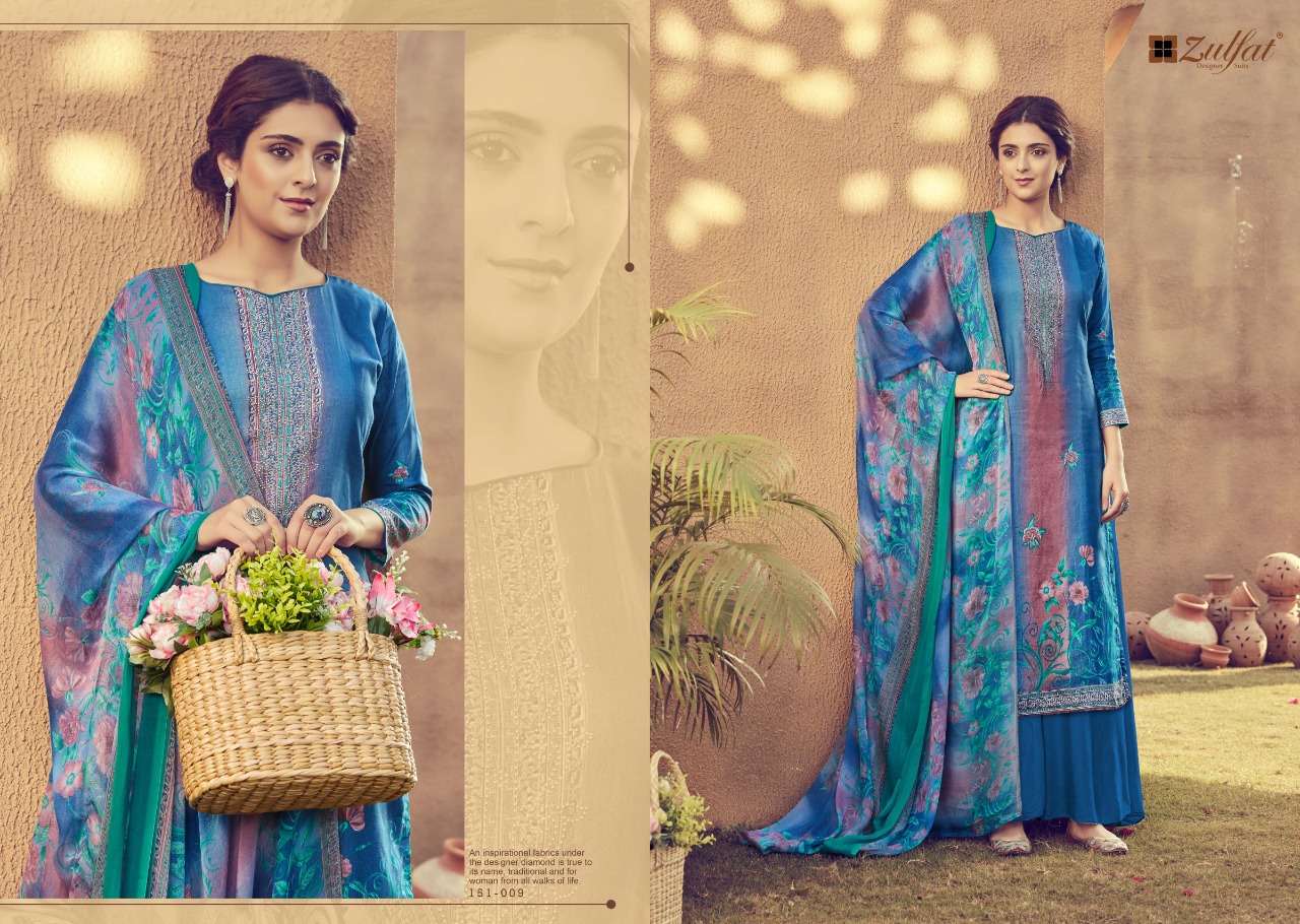 Zulfat Designer Anaya gorgeous stunning look beautifully designed Salwar suits