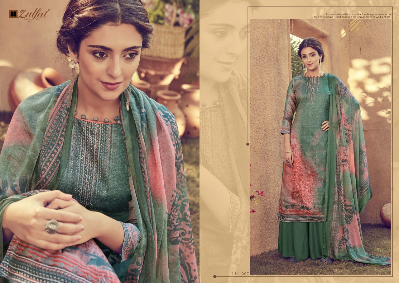 Zulfat Designer Anaya gorgeous stunning look beautifully designed Salwar suits