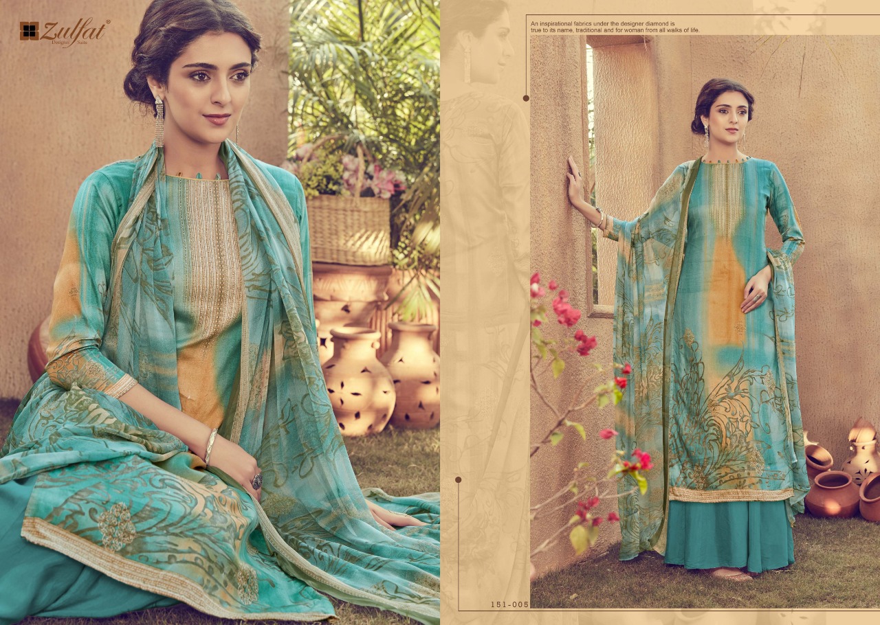 Zulfat Designer Anaya gorgeous stunning look beautifully designed Salwar suits