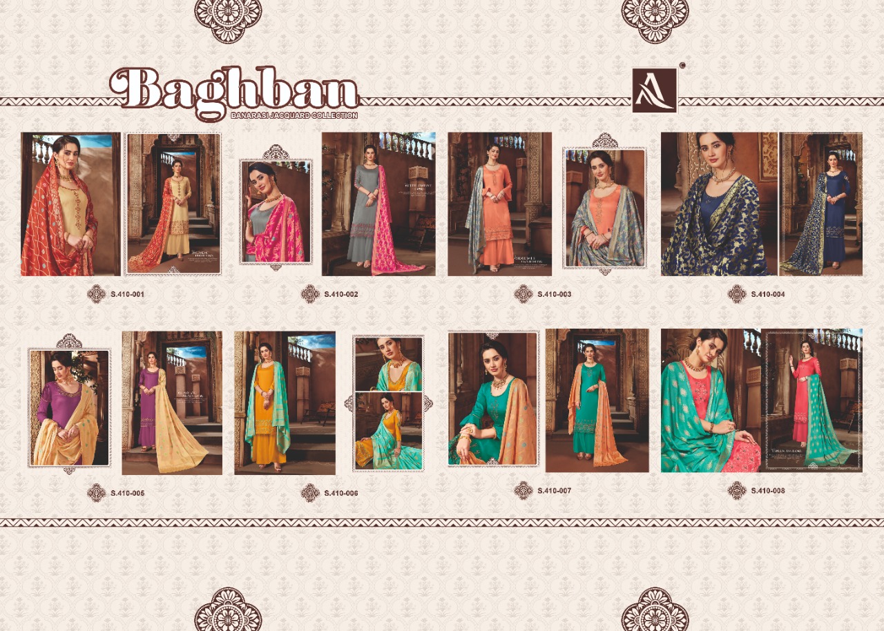 Alok suit baghban attractive and modern Stylish classic trendy Salwar suits