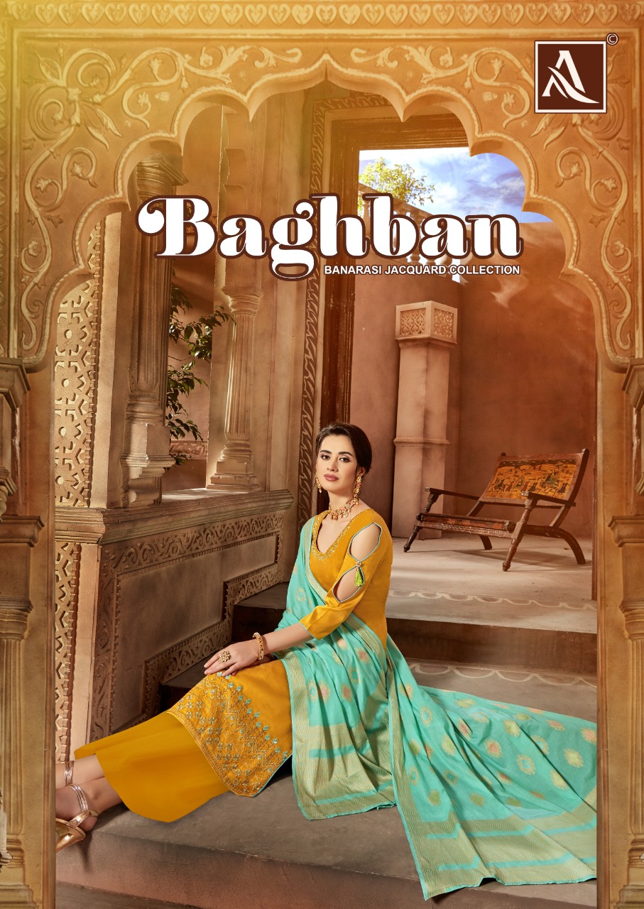 Alok suit baghban attractive and modern Stylish classic trendy Salwar suits