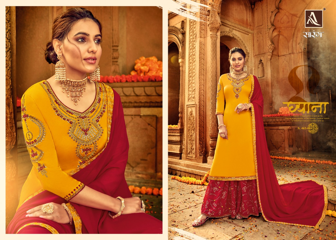 Alok Suit saarang innovative style attractive and gorgeous style Salwar suits