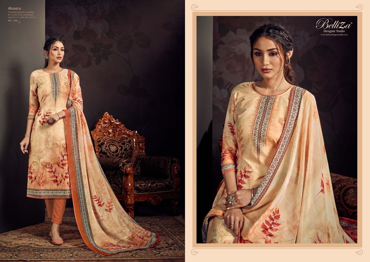 Belliza alveera astonishing and elagant look attractive designed festive collection Salwar suits