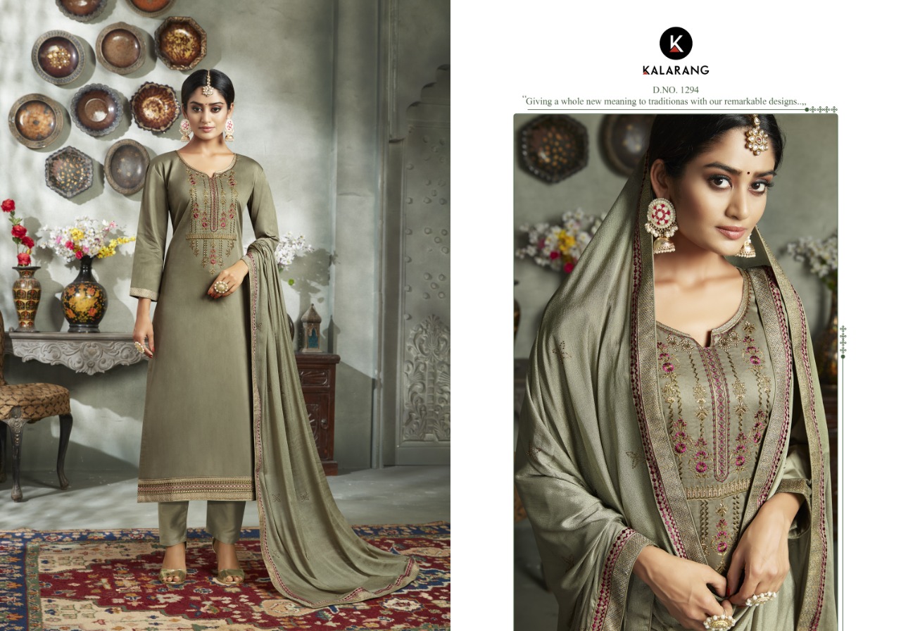 Kalarang Jessica elagant Style gorgeous stunning look beautifully designed Salwar suits