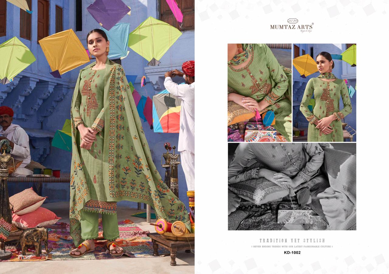 Mumtaz arts kites and dreams attractive and modern style Beautifull Salwar suits