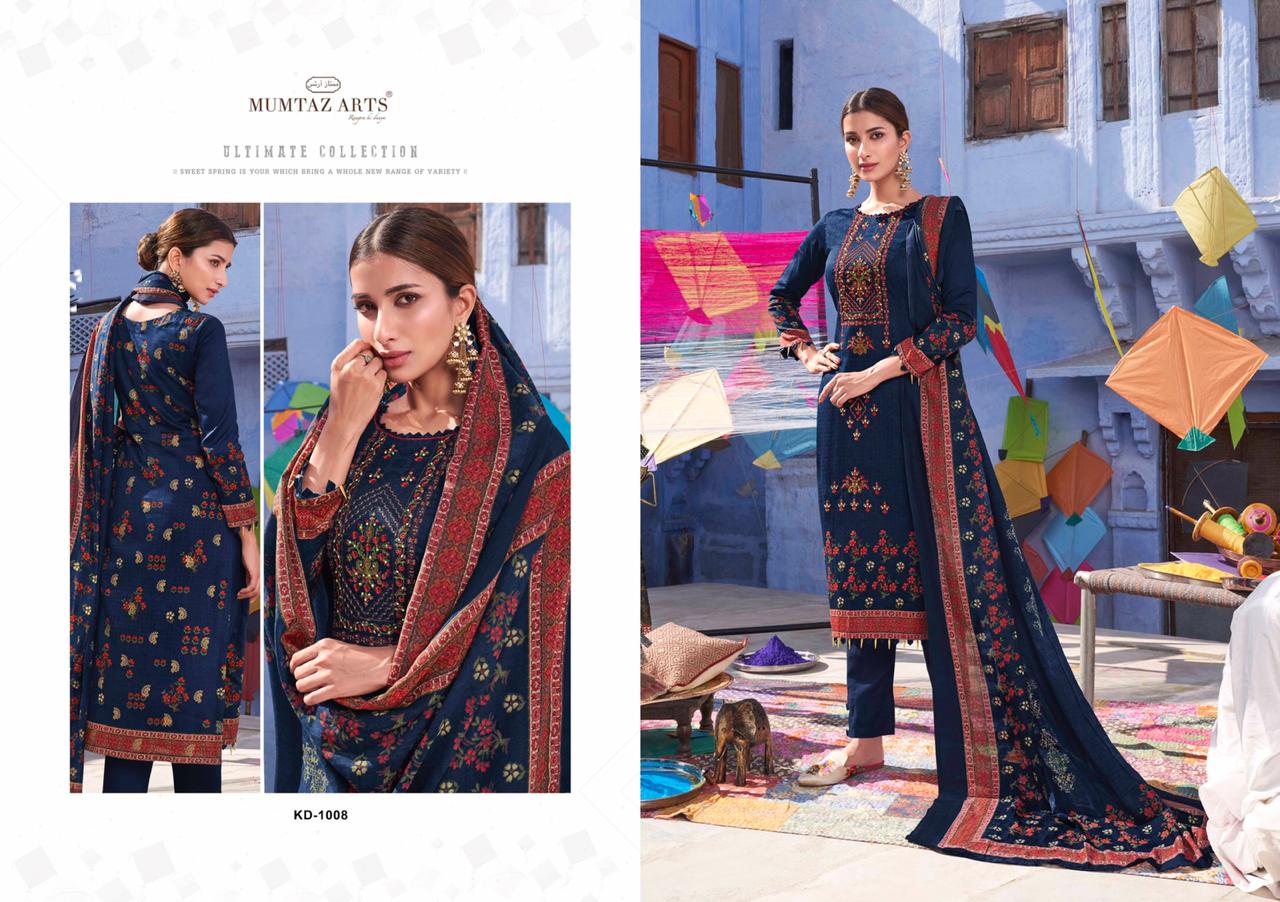 Mumtaz arts kites and dreams attractive and modern style Beautifull Salwar suits