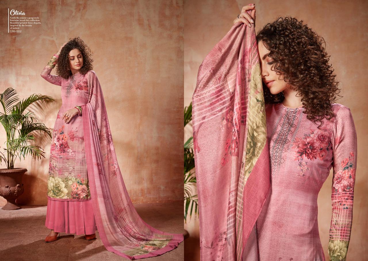 Sargam prints Olivia elagant Style satin digital print with sarvoski diamond work Salwar suits