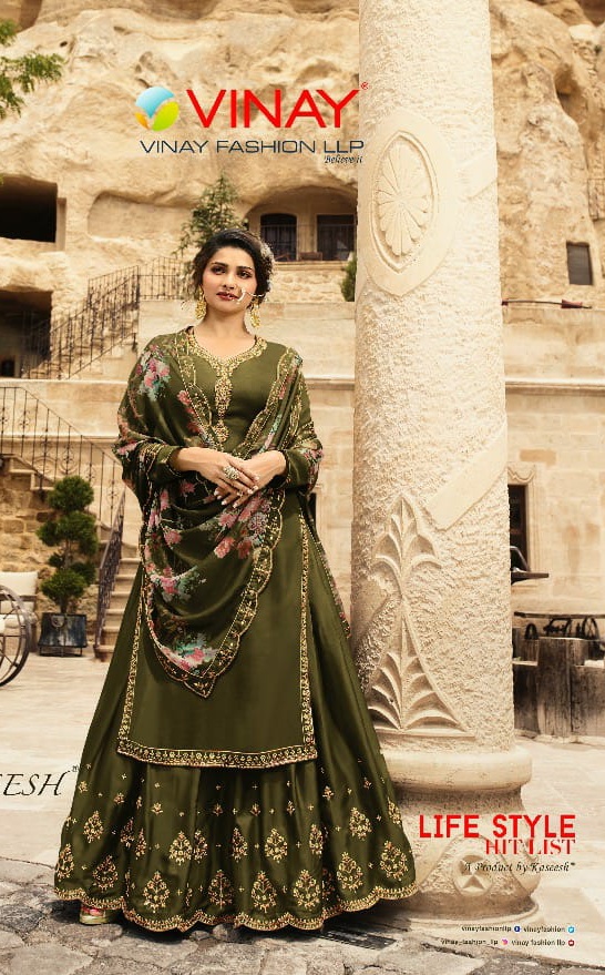 Vinay Fashion life style hitlist gorgeous stunning look attractive designed beautifull Salwar suits