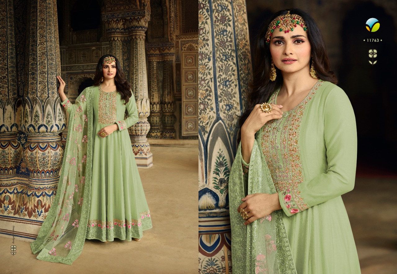 Vinay Fashion rangmahal hit list stunning and gorgeous stylish look party wear Salwar suits